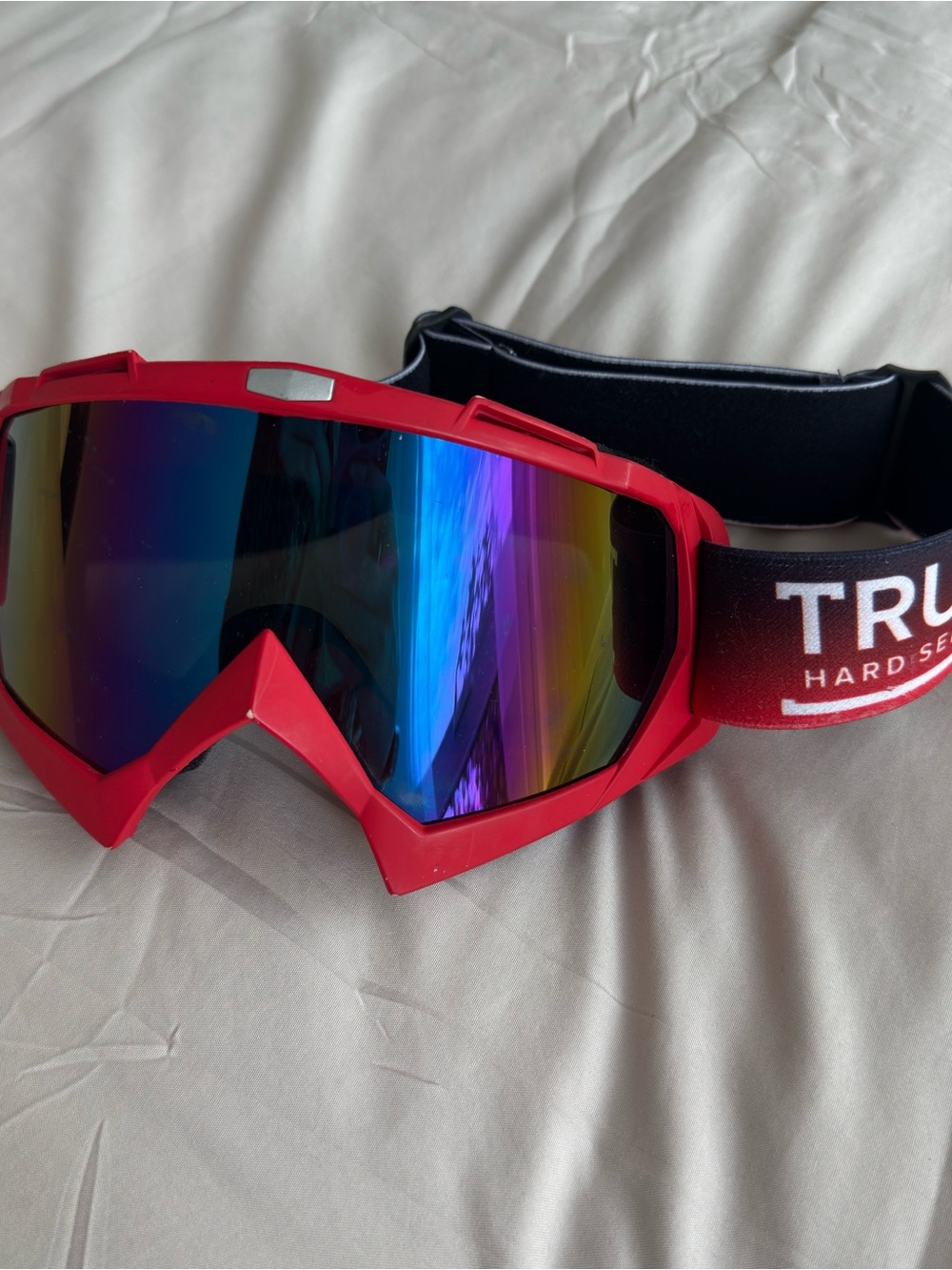 Truly Hard Seltzer Red Mirrored Lens VR/AR Ski Goggles